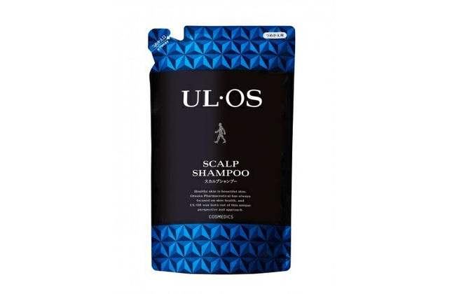 ウル・オス 薬用スカルプシャンプー 詰め替え用 420ml つめかえ ウルオス シャンプー 髪 ヘアケア クレンジング 頭皮ケア 毛穴 汗 ニオイ ノンシリコン 男性 メンズ 日本製 ULOS 大塚製薬 医薬部外品
