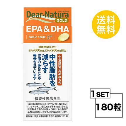 ディアナチュラ ゴールド EPA&DHA 30日分 (180粒) ASAHI サプリメント