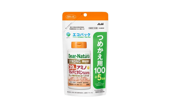 ディアナチュラ ストロング39アミノ マルチビタミン＆ミネラル エコパック 105日分