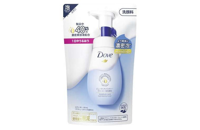 Dove ダヴ ビューティ モイスチャー クリーミー 泡洗顔料 詰め替え 125ml