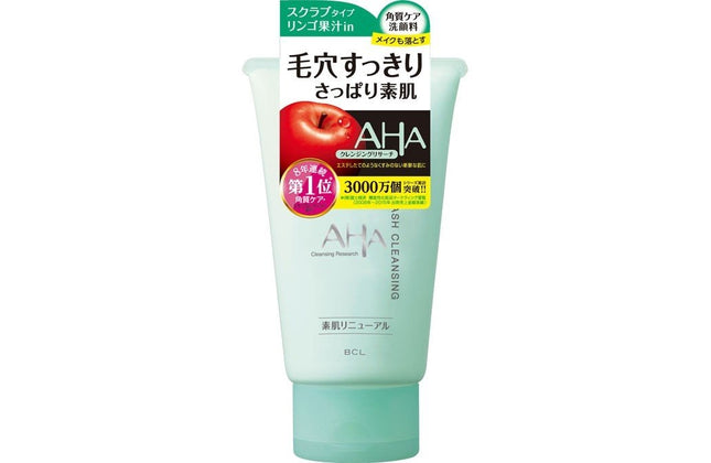 AHA クレンジングリサーチ ウォッシュクレンジング N 120g AHA 洗顔 洗顔フォーム メイク落とし メーク落とし リンゴ酸 毛穴 毛穴ケア 洗顔料 CLEANSING RESEARCH