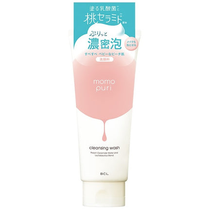 ももぷり 潤いクレンジング洗顔 150g