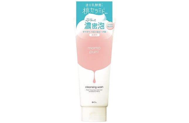 ももぷり 潤いクレンジング洗顔 150g