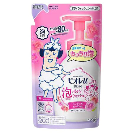 ビオレu 泡で出てくる ボディウォッシュ エンジェルローズの香り つめかえ用 480ml