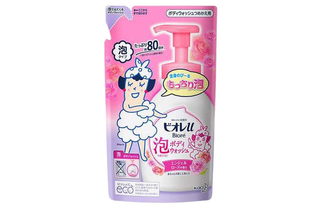 ビオレu 泡で出てくる ボディウォッシュ エンジェルローズの香り つめかえ用 480ml