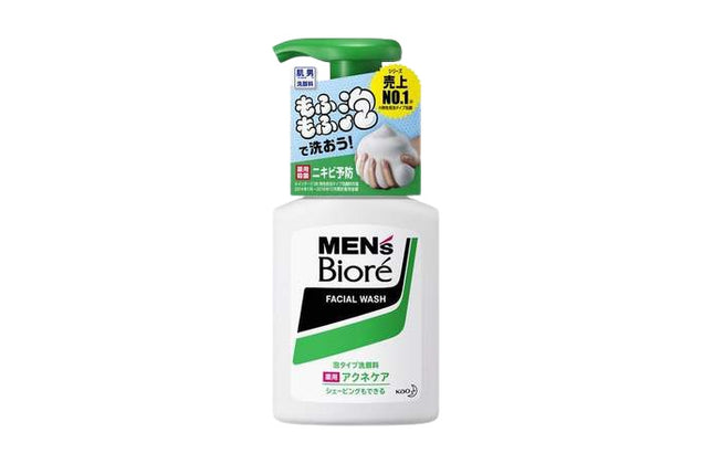 メンズビオレ 泡タイプ 薬用 アクネケア 洗顔 本体 150ml