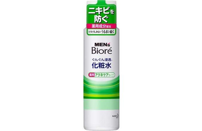 メンズビオレ 浸透化粧水 薬用 アクネケアタイプ 180ml