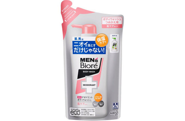 メンズビオレ 薬用 デオドラント ボディウォッシュ 肌ケアタイプ つめかえ用 380ml