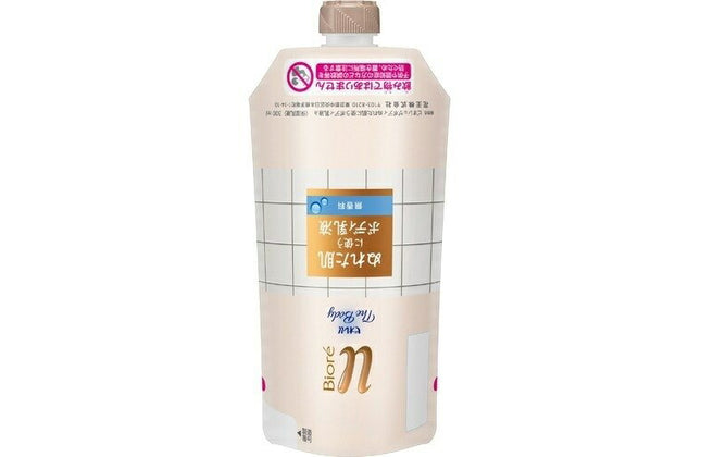 ビオレu ザ ボディ ぬれた肌に使うボディ乳液 無香料 つりさげパック 300ml 詰替え用 ボディケア ボディクリーム スキンケア biore 花王