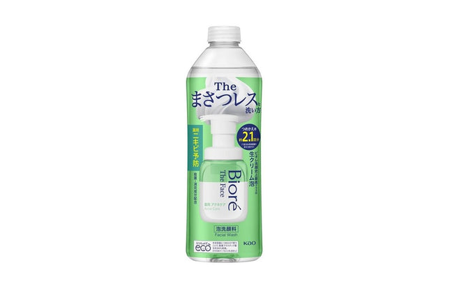 ビオレ ザフェイス 泡洗顔料 アクネケア つめかえ用 340ml