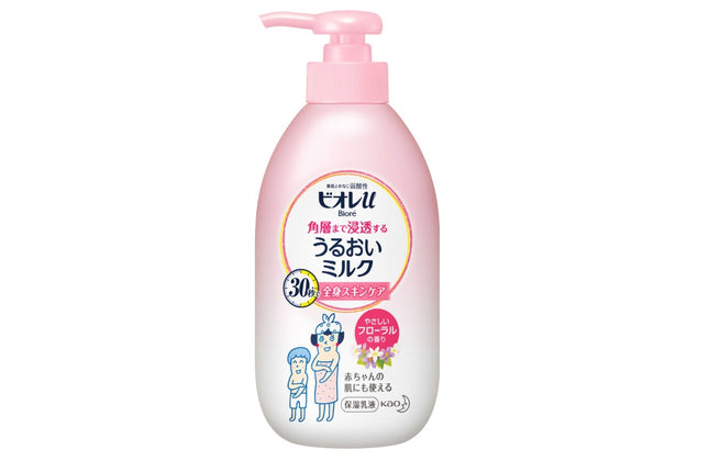 ビオレu 角層まで浸透する うるおいミルク やさしいフローラルの香り 300ml 本体