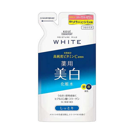 モイスチュアマイルド ホワイト ローションM しっとり つめかえ用 160mL