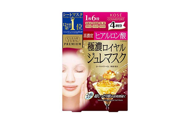 クリアターン プレミアム ロイヤルジュレマスク ヒアルロン酸 4回分