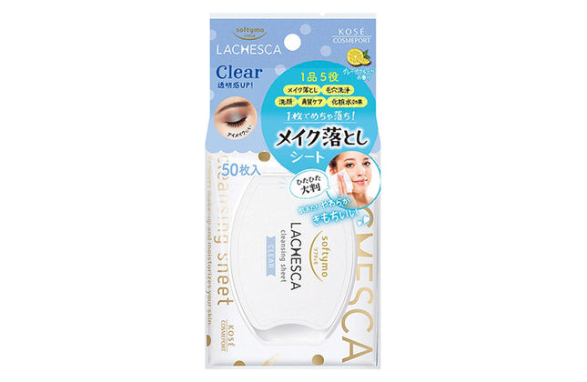 ソフティモ ラチェスカ 水クレンジング シート クリア 50枚