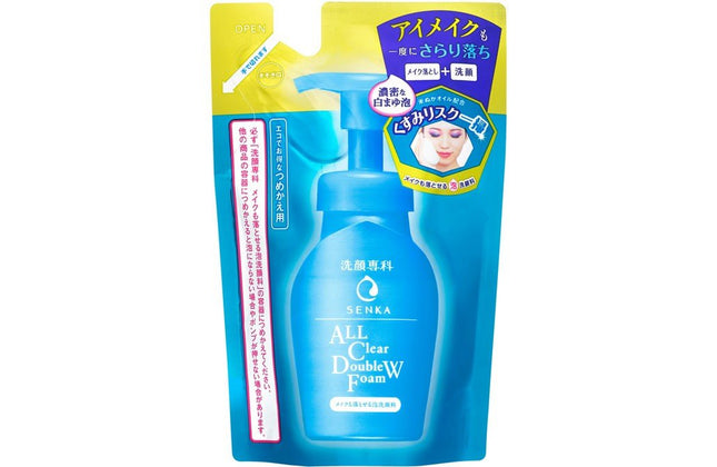 洗顔専科 メイクも落とせる 泡洗顔料 つめかえ用 130ml