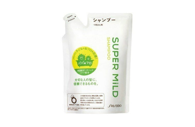 スーパーマイルド シャンプーA つめかえ用 400ml 詰替え 髪 弱酸性 ヘアケア ダメージケア オーガニック SUPER MiLD 資生堂
