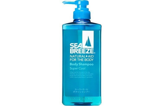シーブリーズ スーパークール ボディシャンプー 600ml ボディソープ 夏 汗 デオドラント クール SEA BREEZE 資生堂