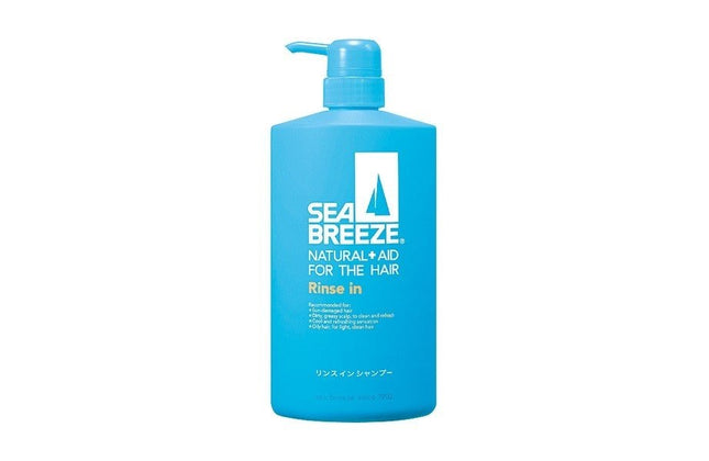 シーブリーズ リンスインシャンプー ジャンボサイズ 600ml シャンプー コンディショナー 髪 ヘアケア 夏 汗 デオドラント クール SEA BREEZE 資生堂