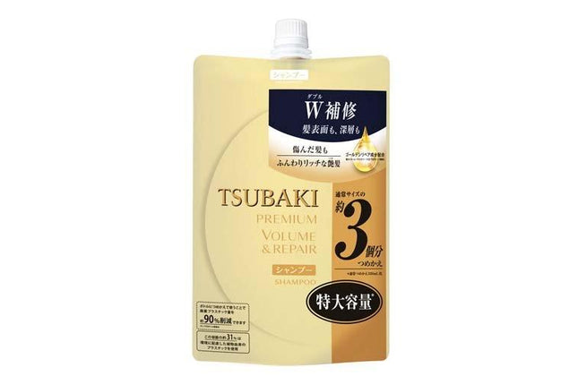 TSUBAKI ツバキ プレミアム ボリューム & リペア シャンプー つめかえ用 1000ml