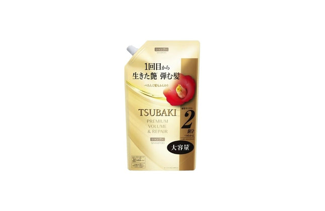 TSUBAKI プレミアム ボリューム＆リペア シャンプー つめかえ用 600mL