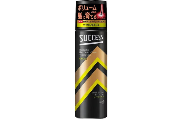 サクセス 薬用育毛トニック ボリュームケア エクストラクール 無香料 180g 育毛 育毛剤 養毛剤 抜け毛予防 毛穴 汗 メントール 男性 SUCCESS KAO 花王 医薬部外品