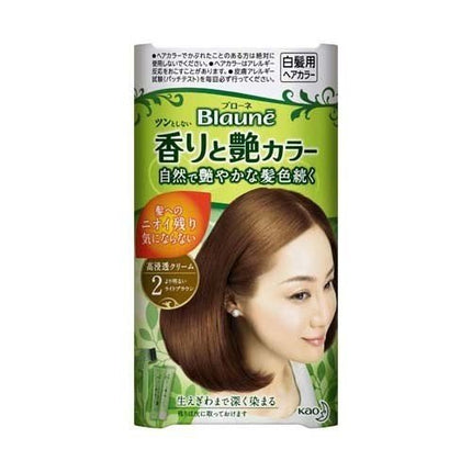 ブローネ 香りと艶カラークリーム 2 より明るいライトブラウン