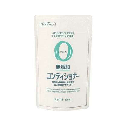 熊野油脂 ファーマアクト 無添加 コンディショナー つめかえ用 450mL