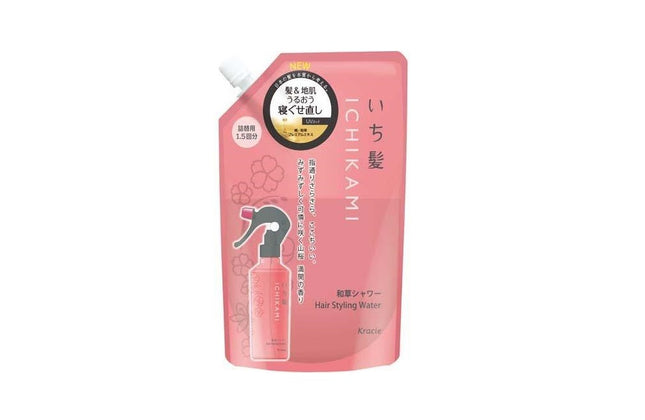 いち髪 髪＆地肌うるおう寝ぐせ直し 和草シャワー 詰替用 375mL