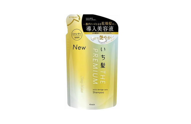 いち髪 THE PREMIUM エクストラダメージケアシャンプー シャイニーモイスト 詰替用 340ml
