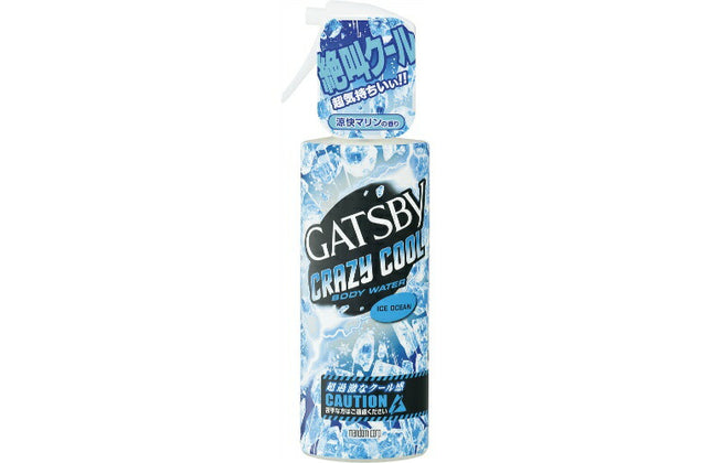 ギャツビー クレイジークール ボディウォーター アイスオーシャン 170ml ボディスプレー ボディケア スポーツ 運動 クール 冷却 GATSBY マンダム