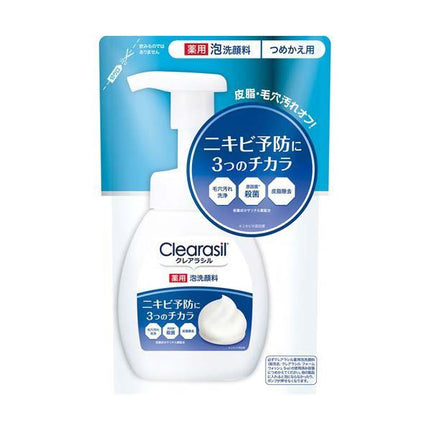 クレアラシル 薬用泡洗顔フォーム 10x 詰替 180ml