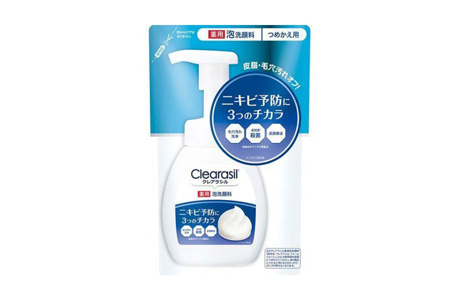 クレアラシル 薬用泡洗顔フォーム 10x 詰替 180ml