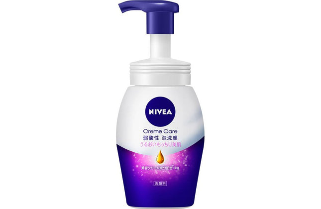 ニベア クリームケア 弱酸性泡 洗顔 本体 150ml