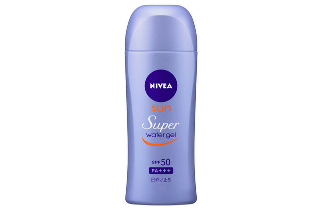 NIVEA ニベアサン ウォータージェル SPF50 ボトル 80g SPF50 PA+++ 日焼け止め UVジェル スキンケア ヒアルロン酸 保湿 花王