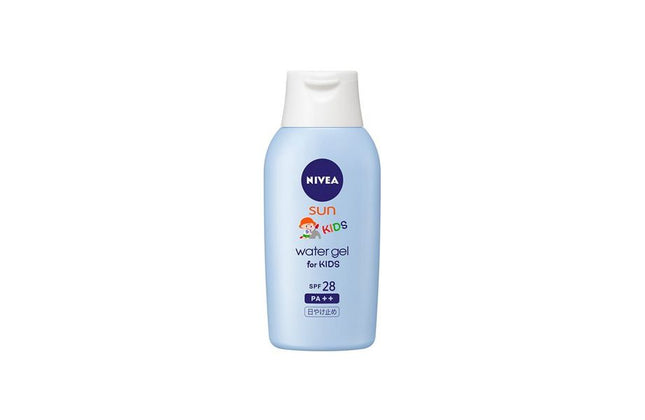 NIVEA ニベアサン プロテクトウォータージェル SPF28 子ども用 120g SPF28 PA++ 日焼け止め UVジェル スキンケア ヒアルロン酸 保湿 花王