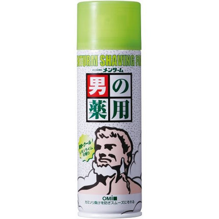 メンターム 薬用 シェービングフォーム レモンライム 200g