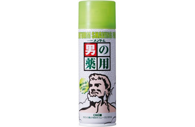 メンターム 薬用 シェービングフォーム レモンライム 200g