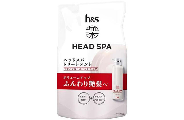 h＆s 深ヘッドスパ アドバンスド エイジング ケア トリートメント つめかえ 350g