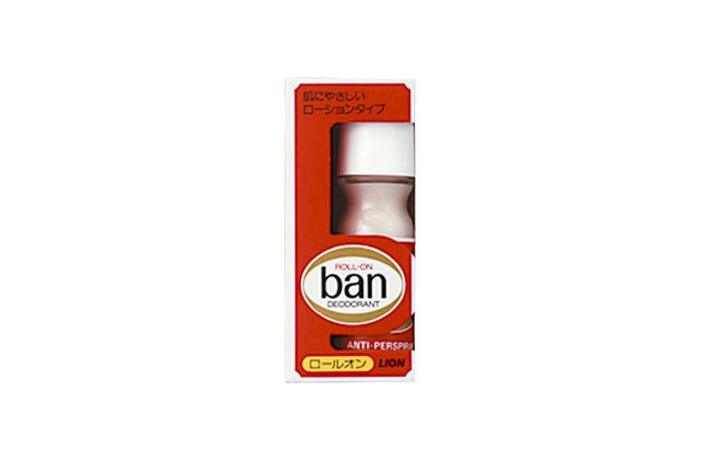 Ban バン ロールオン 30ml 制汗 汗 わき ニオイ 赤 レッド デオドラント スティック ローション ライオン LION 医薬部外品