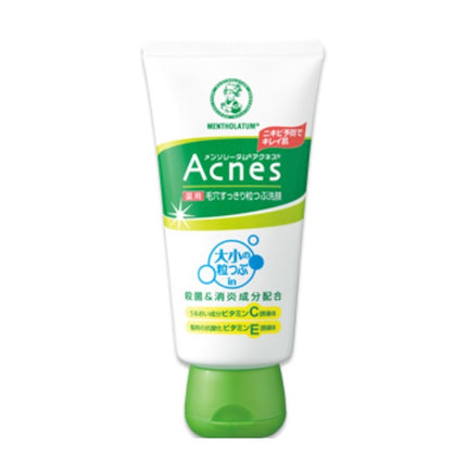 メンソレータム アクネス 薬用 毛穴 すっきり 粒つぶ 洗顔 130g
