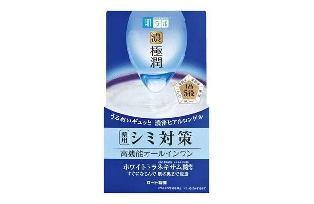肌ラボ 極潤 美白パーフェクトゲル 100g オールインワンジェル 化粧水 美容液 乳液 クリーム 敏感肌 ハダラボ ロート製薬