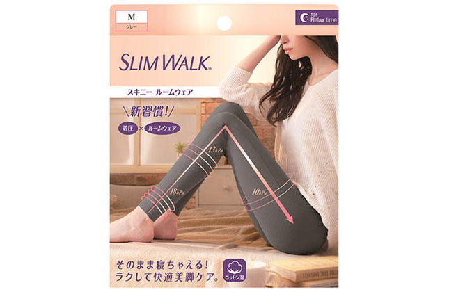 スリムウォーク スキニールームウェア グレー Mサイズ