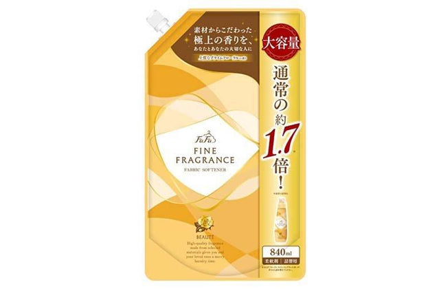 ファーファ ファインフレグランス 柔軟剤 ボーテ 詰替え 840ml つめかえ 柔軟剤 抗菌 衣類 洋服 部屋干し 洗濯 洗剤 防臭 ニオイ フローラル ファーファ FaFa