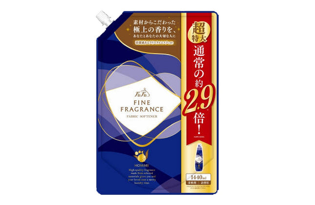 ファーファ ファインフレグランス 柔軟剤 オム 大容量 詰替え 1440ml