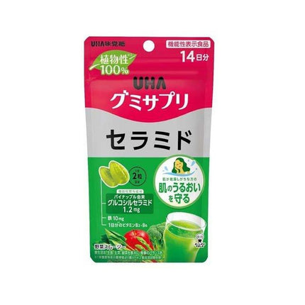 UHA味覚糖 グミサプリ セラミド 野菜スムージー味 14日分