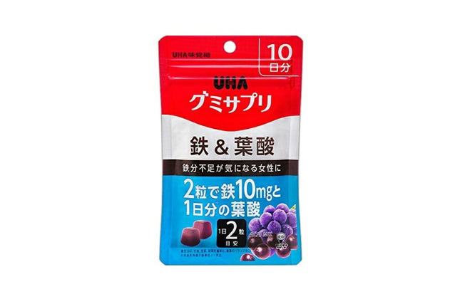 グミサプリ 鉄＆葉酸 20日分 40粒
