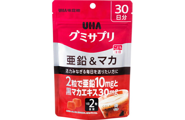 グミサプリ 亜鉛＆マカ 30日分 60粒