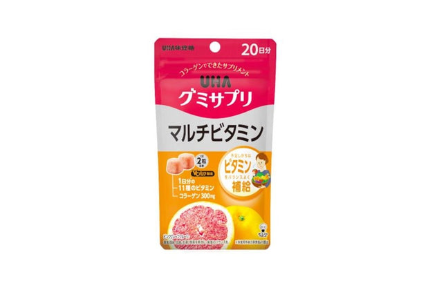 UHA味覚糖 グミサプリ マルチビタミン 20日分 40粒