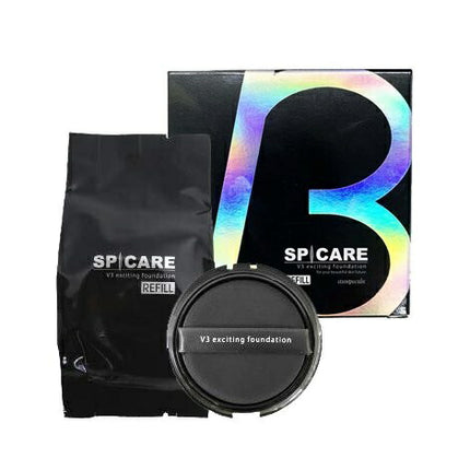 【レフィル】 SPICARE V3ファンデーション レフィル 15g SPF37++ V3 V3ファンデ ファンデ ファンデーション メイク UVカット ルース 化粧下地 クッションファンデーション スピケア サロン専売