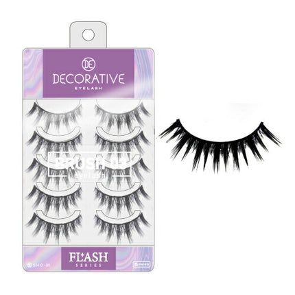 DECORATIVE EYELASH FLASH BRUSH03 上まつ毛用 つけまつげ デコラティブアイラッシュ SE49066